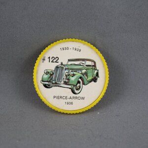 Jello Car Coins - # 122 of 200 - The Pierce-Arrow (1936)